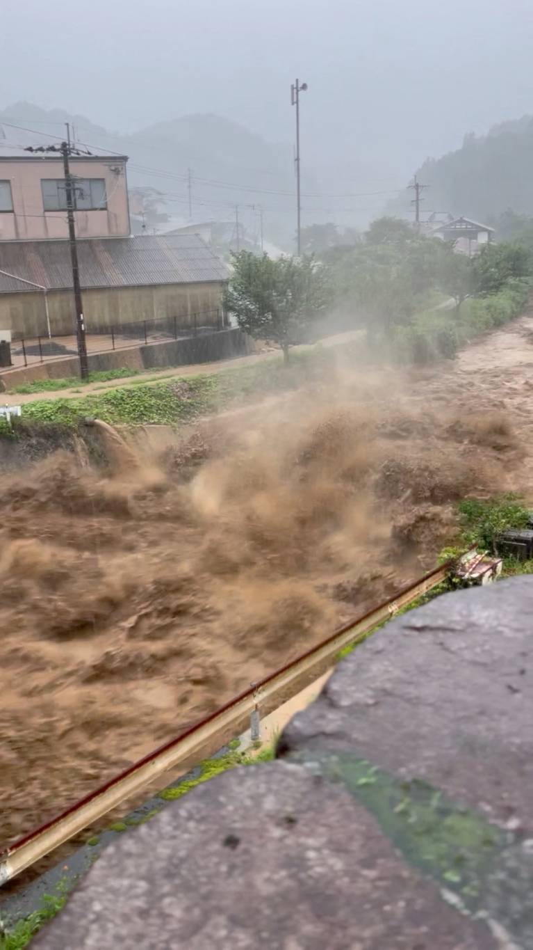 Heavy Rains Cause Death of Woman in Japan