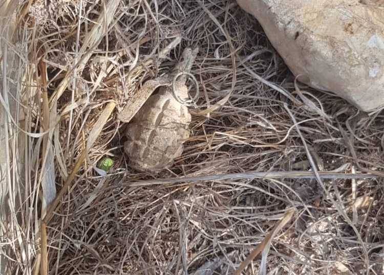 Army Establishes Security Perimeter in Wadi Khaled After Hand Grenade Found