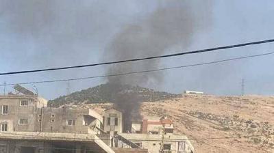 Explosion of a Diesel Tank on a Rooftop in Anjar