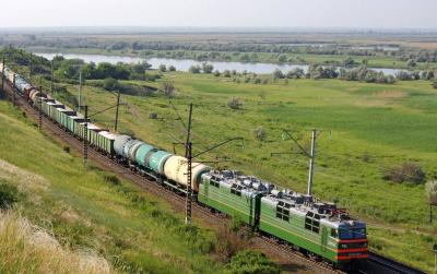 Freight Train Derails Near the Russian-Ukrainian Border