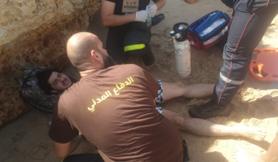 Lebanese Marine Rescue: Reviving a Drowning Victim and Searching for the Missing