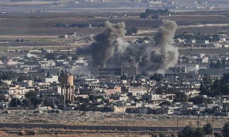 Title: Strong Explosion in Ammunition Depot in Syria