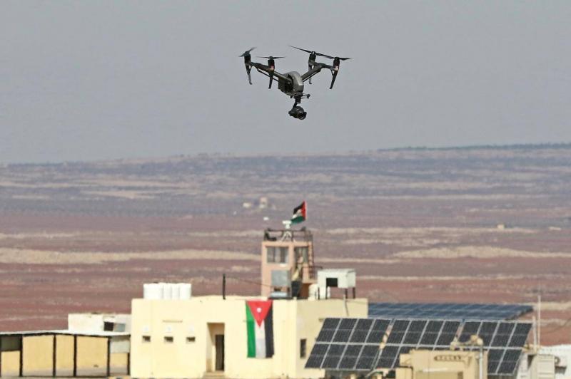 Title: Jordanian Army Shoots Down Drone Coming from Syria