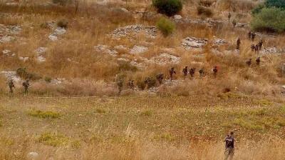 Israeli Infantry Force Crosses Technical Fence for Training Mission
