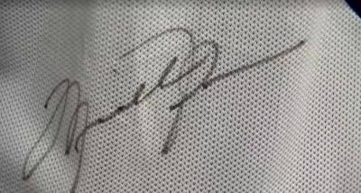 Michael Jordan's Sweat-Stained Shirt Up for Auction
