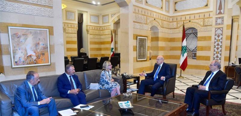 Mikati Discusses World Bank-Funded Projects with Anna Berdi