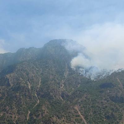 Fire Area Expands in "Hell Valley"