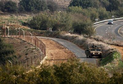 Title: Five Israeli Tanks on the Border... and the Army on Alert