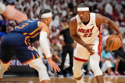 Butler Leads Heat to Advancement over Knicks in Game Three