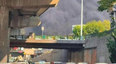 Fire Breaks Out at Ministry of Defense Factory in Tehran