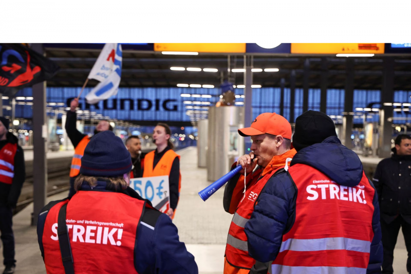 The Biggest Strike in Decades Paralyzes Germany