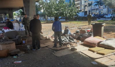 Lebanese Security Reveals Drug Den Under Cola Bridge: Knives, Machetes, and More