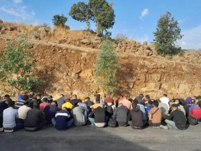 Foiling of Syrian Infiltration Attempt Across the Border Illegally