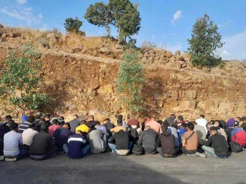 Foiling of Syrian Infiltration Attempt Across the Border Illegally