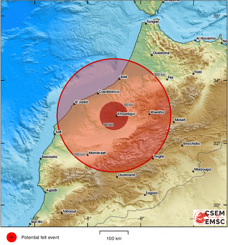 Earthquake Hits Morocco