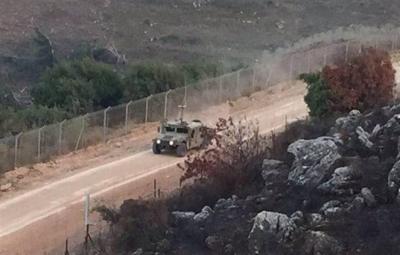 Fire in Mays al-Jabal due to Israeli Incendiary Bombs