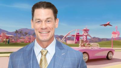 Jon Cena with "Blonde Hair" in Barbie Movie