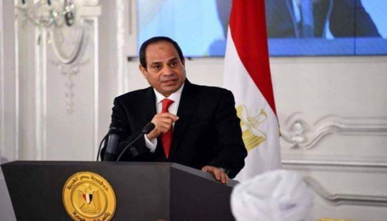 السيسي يوجه رسالة لمنتخب مصر بعد خسارة نهائي امم افريقيا