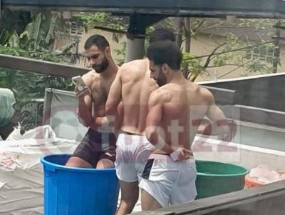 كشف كواليس صورة استشفاء صلاح ورفاقه بالجردل