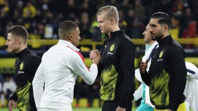 تيباس بكل ثقة: مبابي وهالاند سينتقلان إلى ريال مدريد