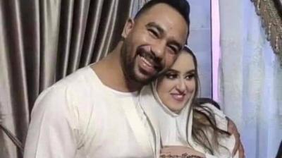 بعد فيديو الضرب.. عروس الإسماعيلية بأحضان زوجها