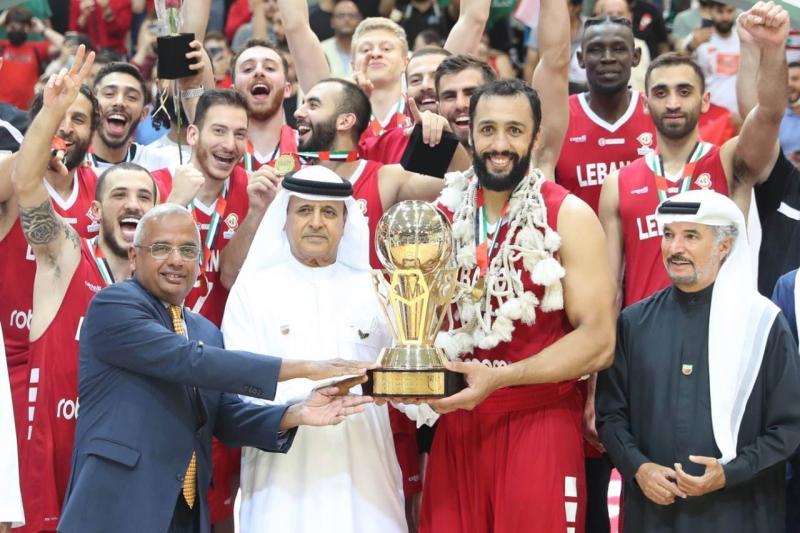 بفارق 3 نقاط.. لبنان بطل العرب في السلة على حساب تونس
