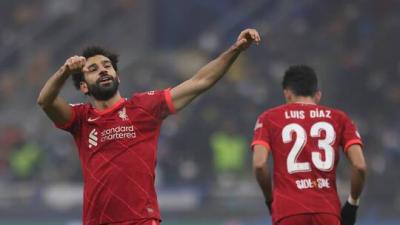 بالصورة.. ليفربول يتغزل بصلاح بعبارة باللغة العربية بعد تألقه في مباراة إنتر