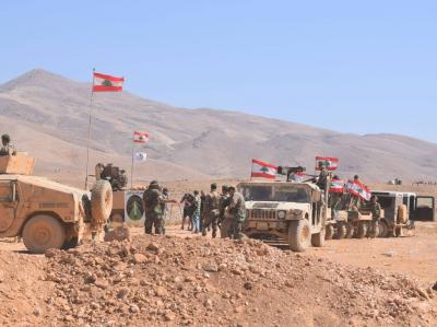 Intensive Military Deployment on the Border with Israel