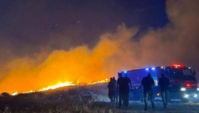 Wildfires Suspend Navigation in the Dardanelles Strait