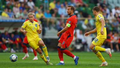 England Draws 1-1 with Ukraine in European Championship Qualifiers