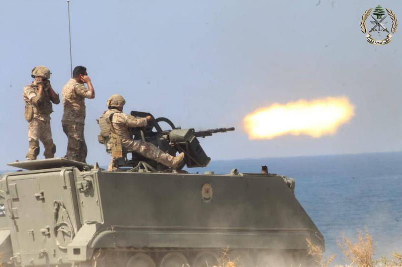 Joint Exercises Between the Army and the United Nations in Naqoura