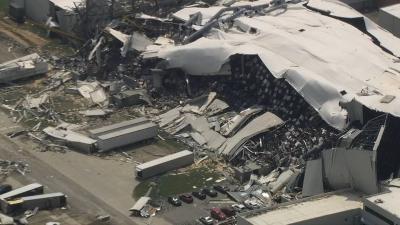 Tornado Destroys Pfizer Factory in America