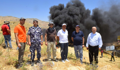 Destruction of Large Quantities of Drugs in Baalbek