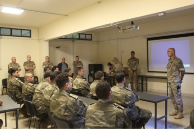Military Training Course at Riyaq Barracks for the Anti-Smuggling Unit of "Regie"