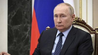Title: Putin: Russia Has "Sufficient Stock" of Cluster Bombs and Will Use Them if Necessary