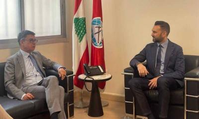 Jumblatt Meets Belgian Ambassador