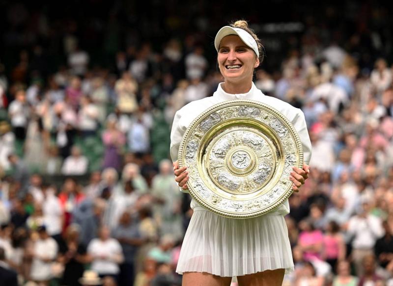 After Winning Wimbledon, Vondrousova Shows Readiness to Compete