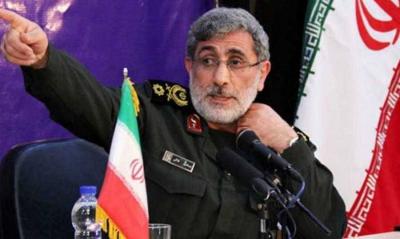 Qaani Arrives in Beirut for Meeting with Nasrallah