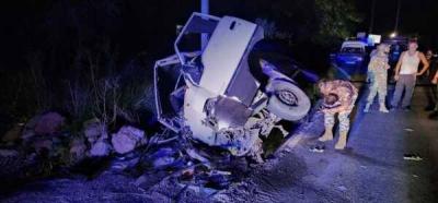 Rescue of 15 Injured from a Van After Major Accident in Akkar