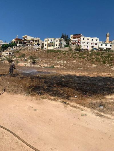 Title: Fire Extinguished in Zgharta