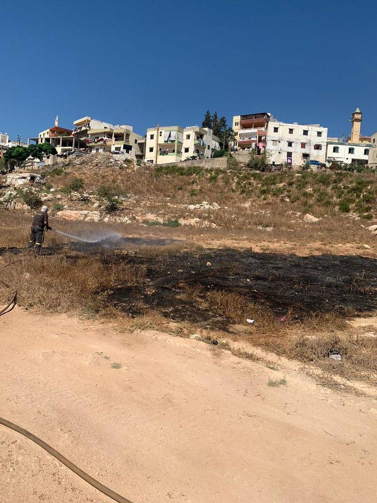 Title: Fire Extinguished in Zgharta