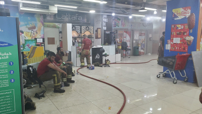 Lebanon: Airport Road Fire Spreads to Al-Amliyah Warehouses
