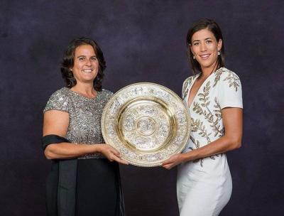 Separation of Muguruza from Coach Martinez