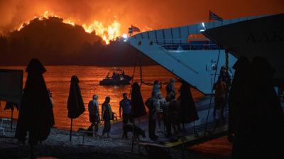 Findings of 18 Burned Bodies in Greece