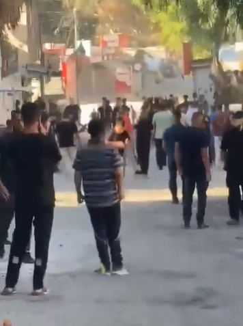 Clashes in Nur Shams Camp in Tulkarem