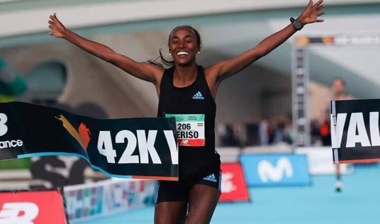 Briso Wins Women's Marathon at World Athletics Championships