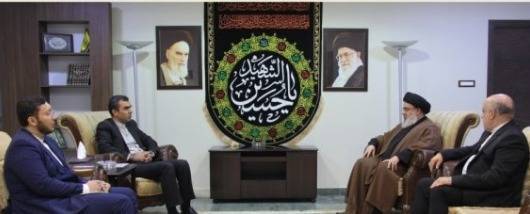 Nasrallah Discusses Developments in Lebanon with an Iranian Delegation