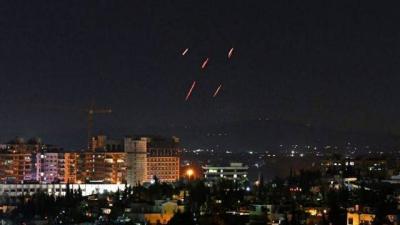 Title: Israeli Shelling of Syria with Over 20 Missiles