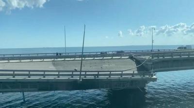 Partial Traffic Resumption on the Crimean Bridge
