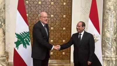Meeting Between Sisi and Mikati